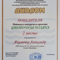 Окна Петербурга и Цветочная поляна